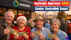 Federal Government Approves $250 Centrelink Payment for Senior Citizens in January 2026 – Who Qualifies and Key Payment Dates