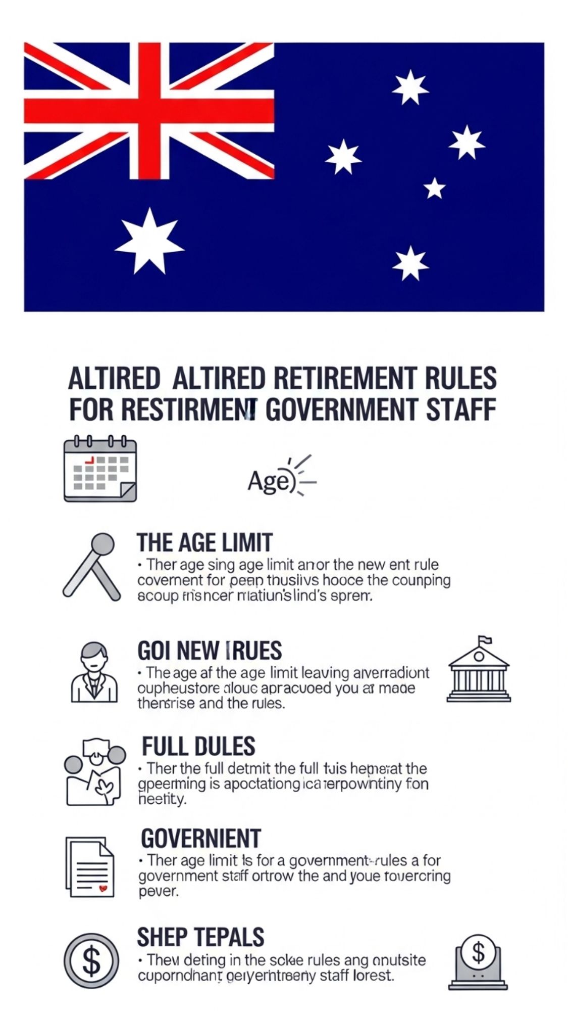 Australia has changed its retirement rules