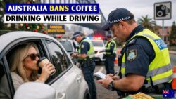 Australia’s Traffic Rules 2026 – Huge Fine Announced for Drinking Coffee While Driving