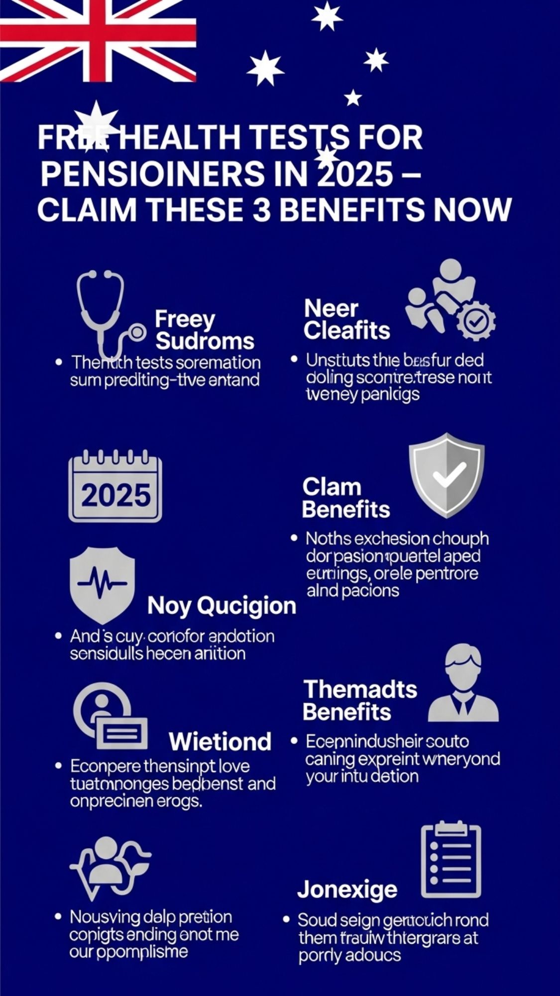 Free Health Tests for Pensioners