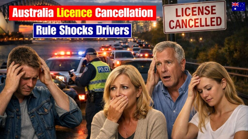 Australia Licence Cancellation Rule Shocks Drivers