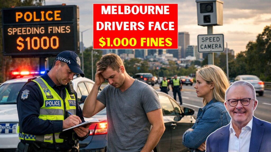 Melbourne Drivers Face $1,000 Fines