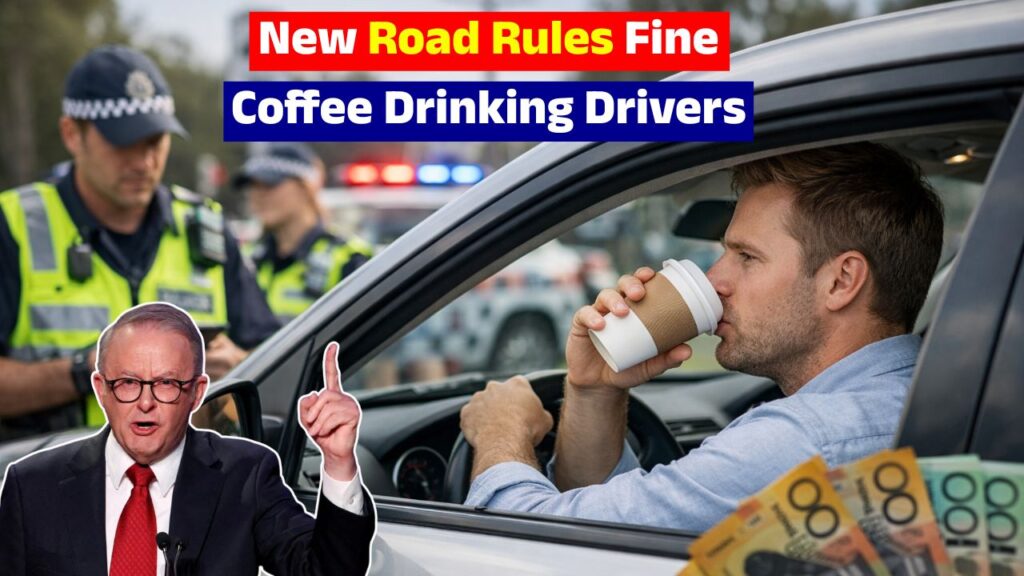 New Road Rules Fine Coffee Drinking Drivers
