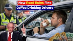 New 2026 Australian Road Rules- Huze Fine for Drinking Coffee While Driving